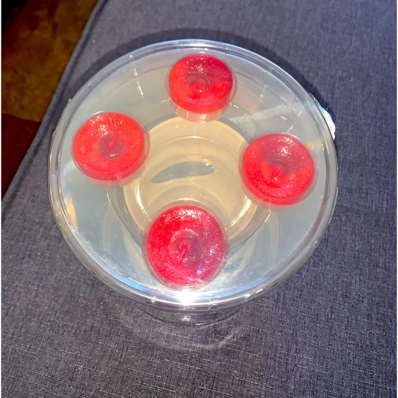 Yankee Candle Sparkling Cinnamon Snowman Luminary w/tea lights - Picture 4 of 4